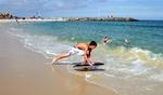 Den 12-årige dreng ville til surferbyen Perth.  