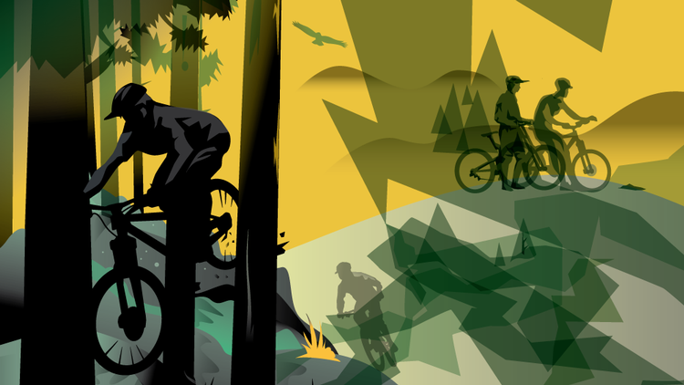 Danmark fortsætter med at udvikle sig til et land med masser af mountainbike-spor i topkvalitet. Grafik: Jens Mørch 
