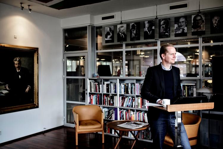 Ansvarshavende chefredaktør for Politiken Christian Jensen.  