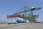 'Madrid Maersk' i Tianjin i Kina. 