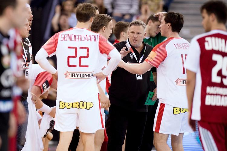 Nikolaj Jacobsen fik reddet uafgjort i sidste sekund i sin debut som dansk landstræner. 