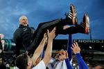For syvende gang er Ståle Solbakken blevet dansk mester som FCK-træner. 