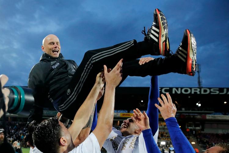For syvende gang er Ståle Solbakken blevet dansk mester som FCK-træner. 