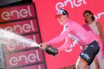 André Greipel har fuldstændig styr på champagnen og kan få chancen for at vise sine færdigheder igen i dag. Foto: La Presse-D'Alberto/Ferrari. 