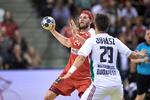 Med 8 mål blev Mikkel Hansen dansk topscorer i 35-27-sejren over Ungarn. Den danske Paris-stjerne var strålende efter pausen, og foruden de mange scoringer leverede han en del målgivende afleveringer. 