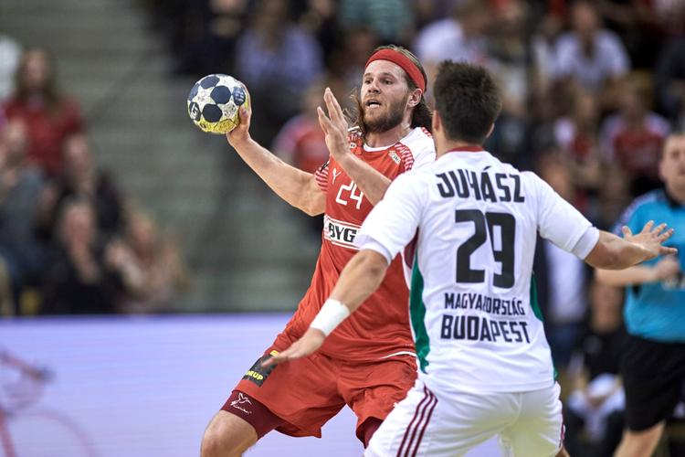 Med 8 mål blev Mikkel Hansen dansk topscorer i 35-27-sejren over Ungarn. Den danske Paris-stjerne var strålende efter pausen, og foruden de mange scoringer leverede han en del målgivende afleveringer. 