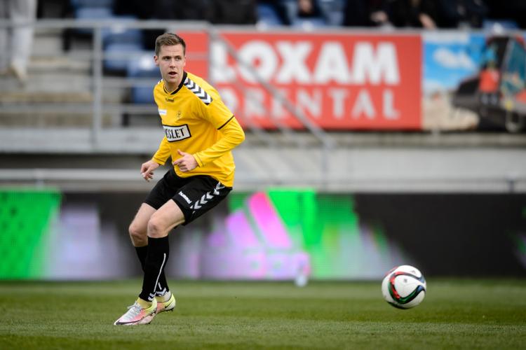 Kjartan Finnbogason udlignede til 1-1 for Horsens. 