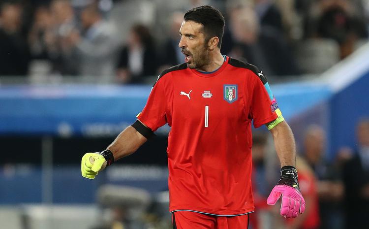  Gianluigi Buffonog Juventus skal overvinde Monaco for at komme i finalen. 