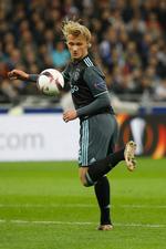 Kasper Dolberg, der står over for sin første landskamp fra start, bliver fulgt af mange klubber, der er imponeret af hans sæson-præstation. 