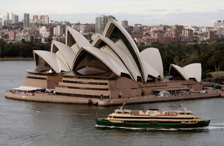 Jørn Utzons berømte operahus i Sydney, Australien, kom på FN's liste over verdensarv i 2007. 