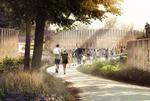 Rendering af den såkaldte 'Mystical Garden' omkring forlystelsesparken, som kommer til at byde på et udvalg af eksotiske og unikke planter, så besøgende føler sig hensat til H.C. Andersens eventyruniverser.   