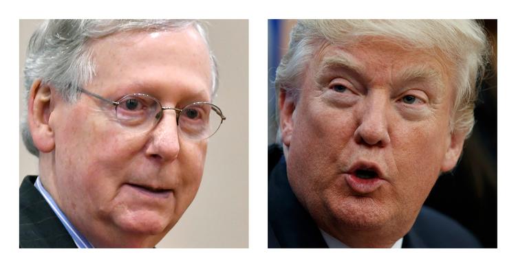 Republikanernes flertalsleder i Senatet, Mitch McConnell, er træt af de mange udtalelser fra Trump. 