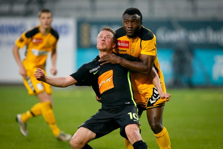 Jeppe Curth i aktion for Viborg. 