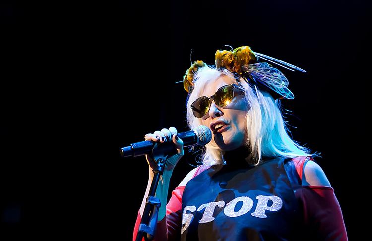 Forsanger Debbie Harry er tilbage sammen med resten af bandet på den nye udgivelse 'Pollinator'. 