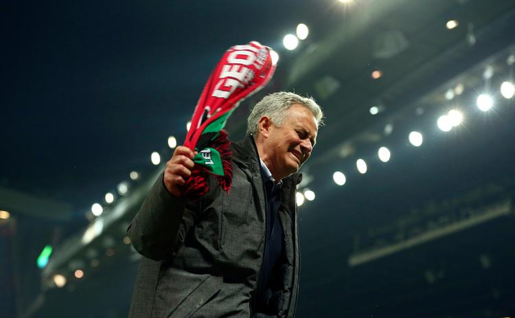 Jose Mourinho og United-spillerne holder sig ude af mediernes søgelys op til onsdagens finale. 