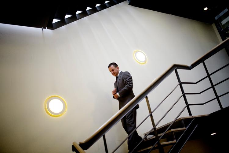 Jakob Scharf rådgiver i dag virksomheder og institutioner i bl.a. sikkerhed. Miriam Dalsgaard/POLFOTO