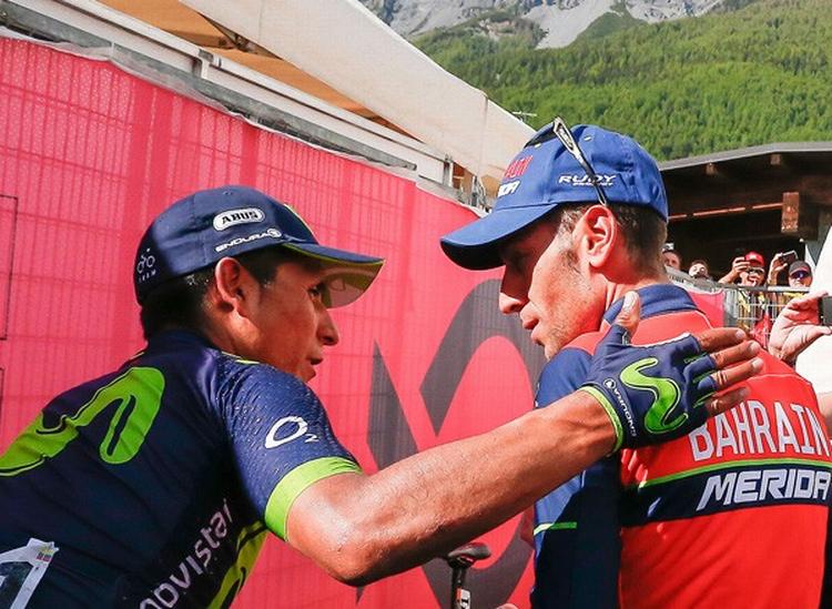 Nibali og Quintana
