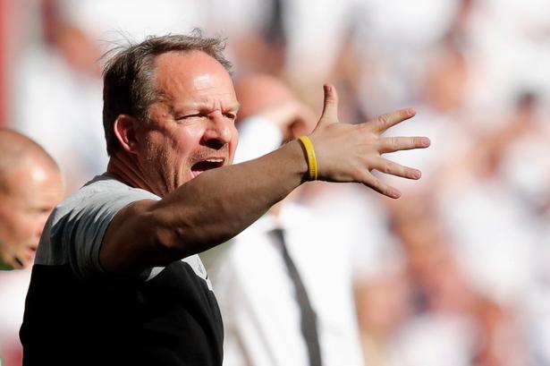 Cheftræner Alexander Zorniger kunne være tilfreds med sit hold efter en første halvleg, hvor Brøndby dominerede kampen. 