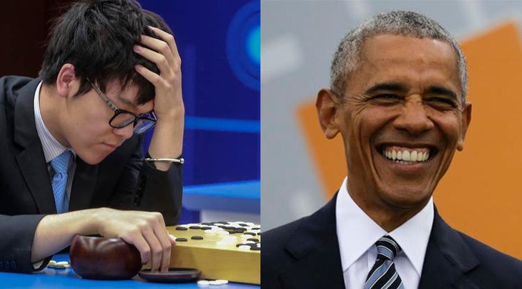 Dårlig dag Ke Jie Obama