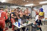 Hobro er tilbage i superligaen og det blev fejret. 