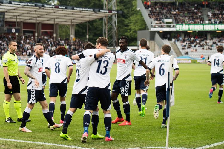 Morten 'Duncan' Rasmussen blev matchvinder for AGF med sit mål til 1-0.
 