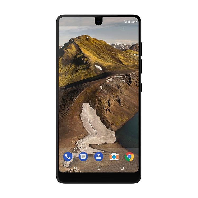 Essential 1 er kun en anelse større end en iPhone 7, men har alligevel en større skærm end dennes storebror, iPhone 7 Plus. 
