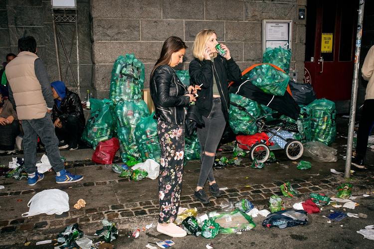 Billedet her er fra Distortion 2017's første dag på Nørrebro. 