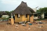 Efter 'stormen'. Hotel Terrain i Juba var pusterummet for de internationale nødhjælpsarbejdere indtil stormen på hotellet 11. juli 2016.  
