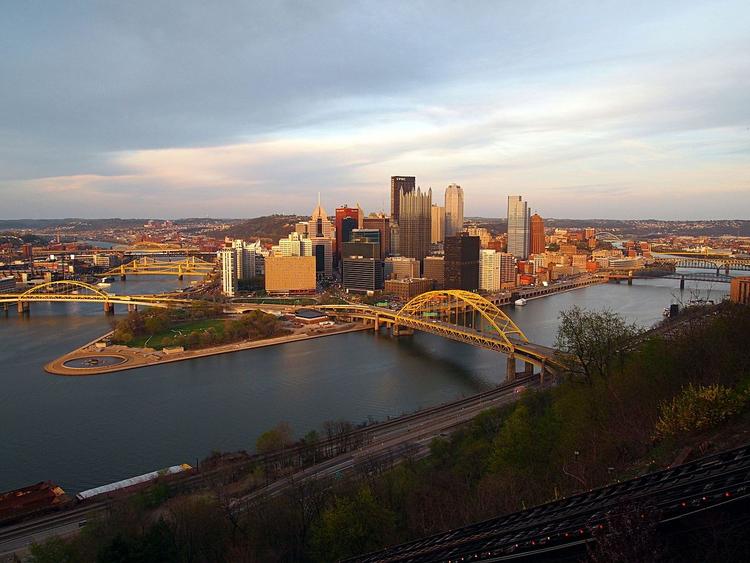 Engang var Pittsburgh en beskidt industriby. Men den tid er - på trods af de billeder, Donald Trump fremmaner - for længst forbi. Foto: WikiCommons 