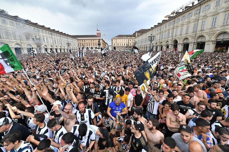 Der er fodboldfest i Cardiffs gader op til Champions League-finalen, hvor Juventus og Real Madrid møder hinanden. 