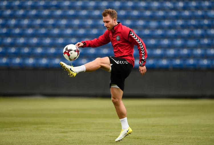 Christian Eriksen har lavet mange landskamp mål, efter at Åge Hareide blev landstræner. Eriksen må kunne brillere mod Kasakhstan i Almaty 