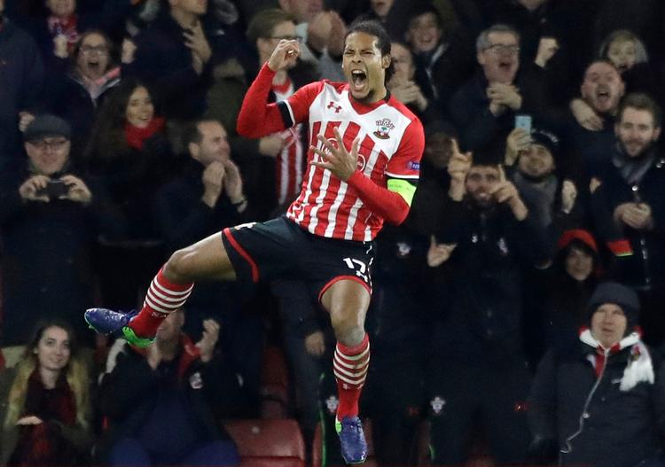I de seneste to sæsoner har Virgil van Dijk scoret 7 mål i sine  68 kampe for Southampton.  