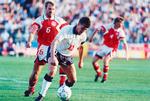 For 25 år siden passede Kim Christofte godt på Englands angrebsstjerne, Gary Lineker.
 