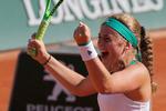 Inden French Open var 3. runde i årets Australian Open det længste Jelena Ostapenko havde været i en grandslamturnering. 