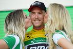 Australieren Rohan Dennis havde grund til at smile efter sin flotte præstation på prologen i Schweiz. 