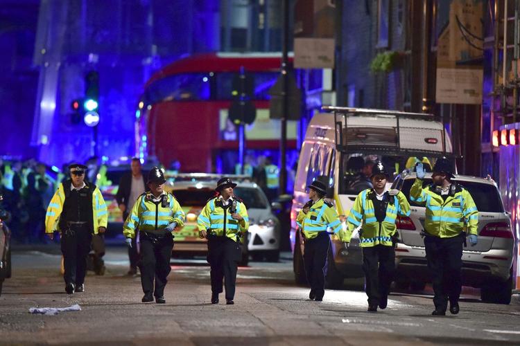 Britain London Bridge incident