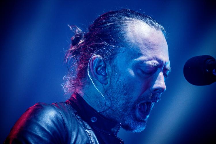 Radioheads forsanger, Thom Yorke, her fotograferet i Aarhus tidliger på året, har svaret på kritikken af, at bandet skal spille i Tel Aviv.  