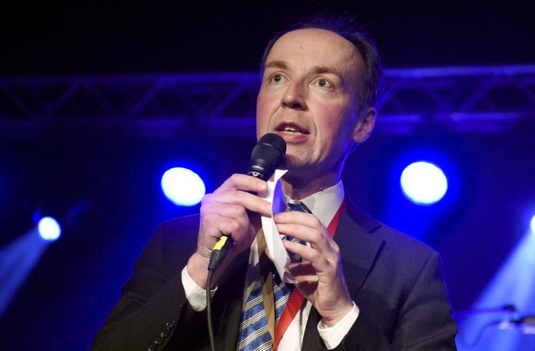 De Sande Finner valgte Jussi Halla-aho som ny formand på partiets kongres i lørdags. Ham har statsministeren ikke noget ønske om at samarbejde med.  