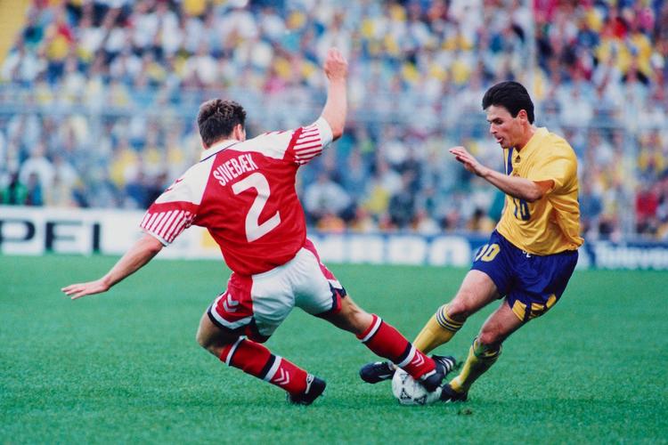 Sverige-Danmark 1-0 1992