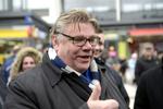 Udenrigsminister Timo Soini, som indtil for nylig var leder De Sande Finner, har dannet en ny gruppe i parlamentet.  