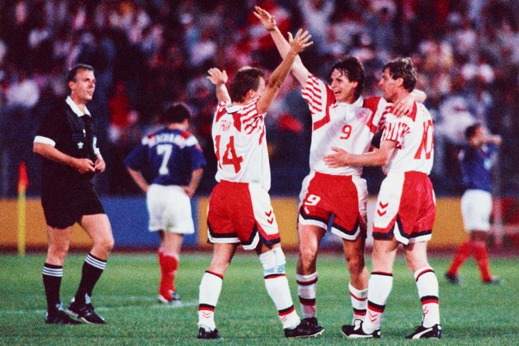 Danmark-Frankrig 2-1 1992