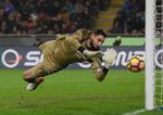 Gianluigi Donnarumma fra AC Milan er regnet som en af verdens største målmandstalenter. 