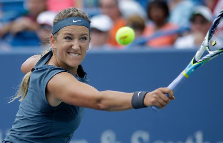 Her ses Victoria Azarenka på toppen af den første del af sin karriere. I Cincinnati 2013, hvor hun spillede finale mod Serena Williams. 