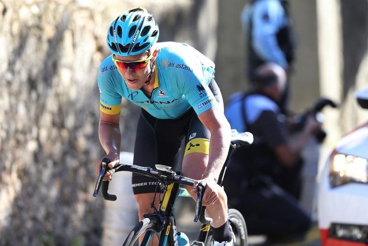 Michael Valgren får på søndag chancen for at tage Dannebrogstrikoten med til Tour de France. 