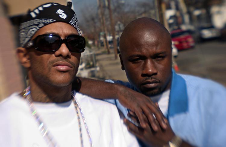 Rapperen Prodigy, tv, er død, 42 år gammel. Her ses han sammen med den anden halvdel af gruppen Mobb Deep, Havoc. 
