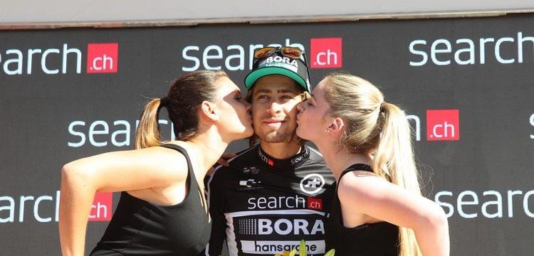 Peter Sagan kunne i søndags lade sig hylde som vinder af pointkonkurrencen i Schweiz Rundt. 
