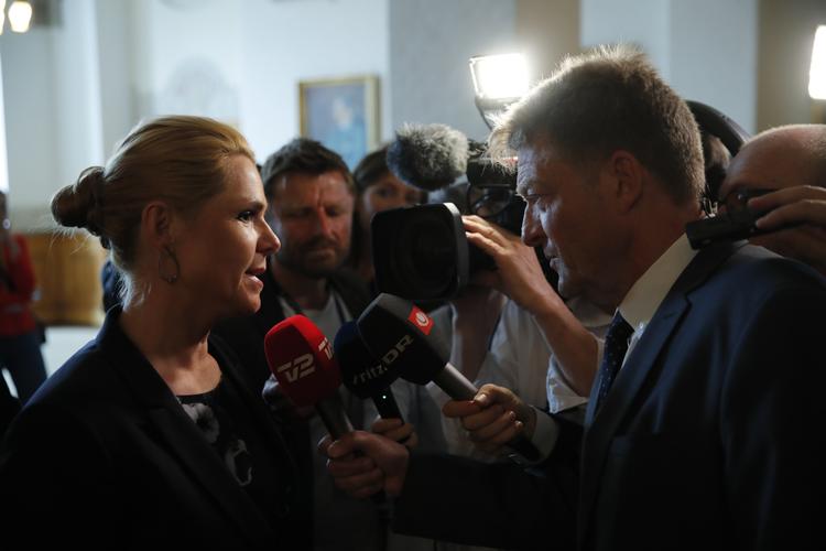 Udlændinge og integrationsminister Inger Støjberg i samråd i udlændinge- og integrationsudvalget på Christiansborg.  