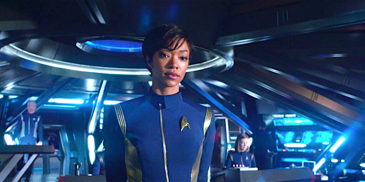 Sonequa Martin-Green, som især kendes fra *The Walking Dead', spiller en af de bærende roller i den kommende 'Star Trek'-film.  