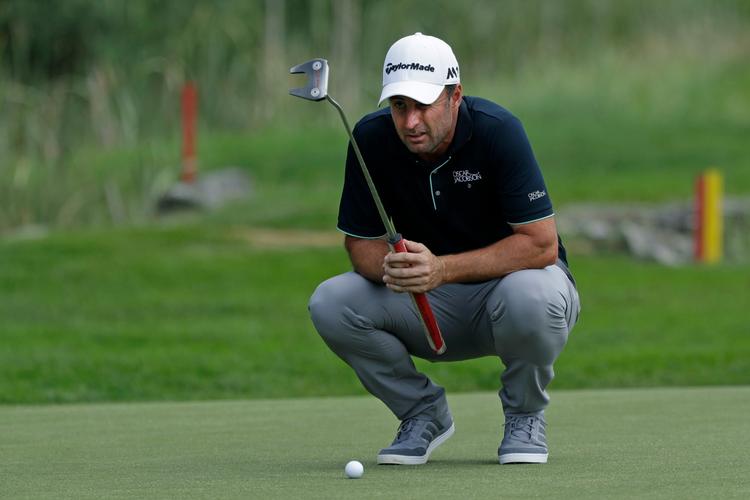 Efter at have været på en soppetur i en sø lavede Richard Bland både en birdie og en eagle. 