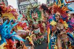 Medlemmer af det Caribiske pride-miljø til årets pride march i New York City. 